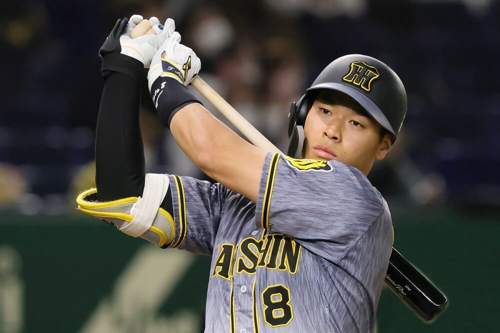 佐藤輝明の阪神タイガース1年目の予想成績は、打率2割9分、ホームラン 