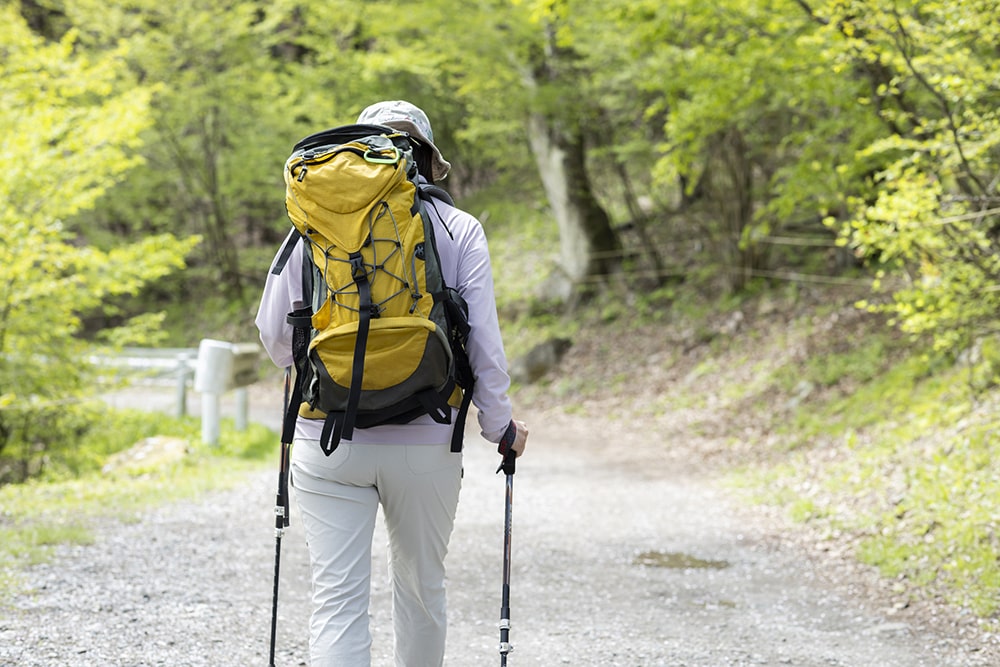 レディースモデルの登山リュックの特徴は？