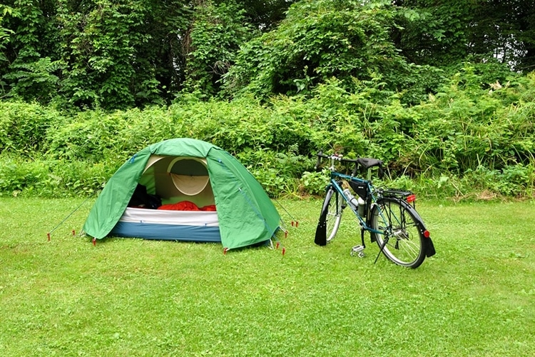 自転車を使ってキャンプに出かけよう